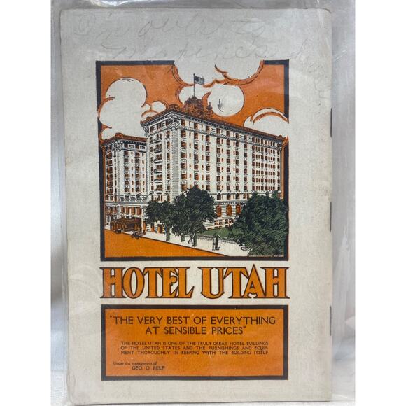 1914 UTAH Information and Guide Book - Picture 2 of 6